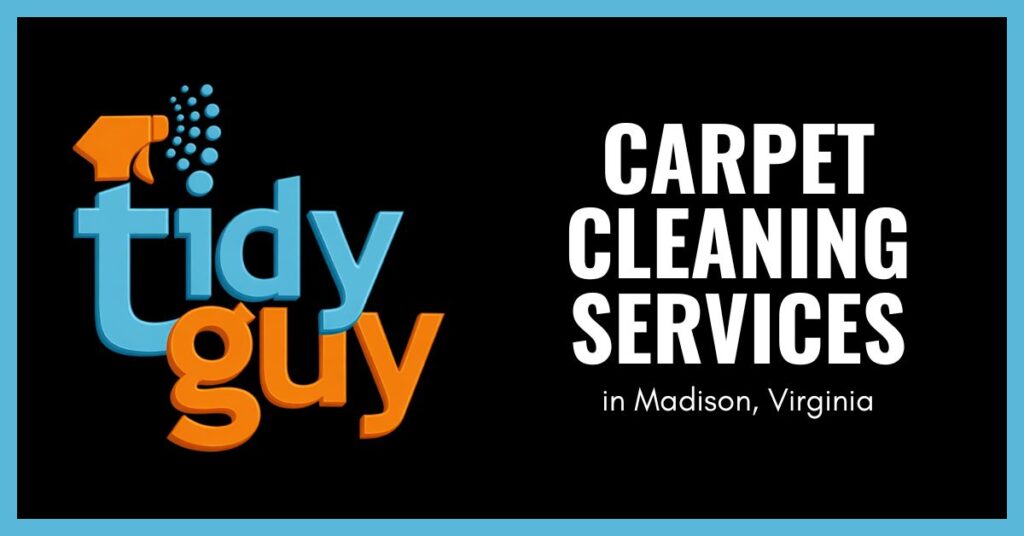 Tidy Guy Carpet Cleaning in Madison VA