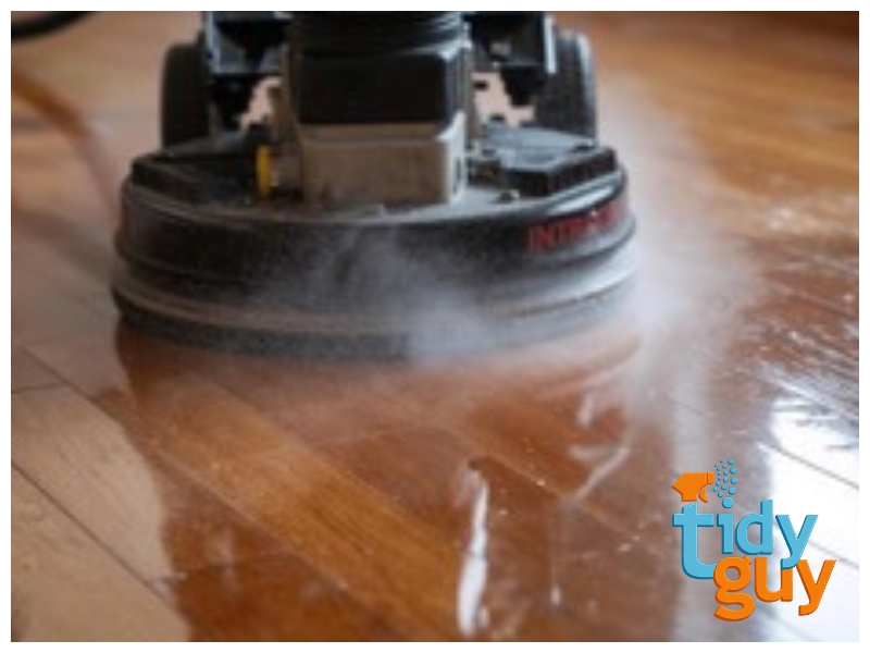 Wood Floor Cleaning by Tidy Guy _ The Tidy Guy Process